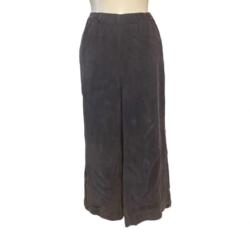 NWT Amour Vert Cupro Pull On Cropped Pants